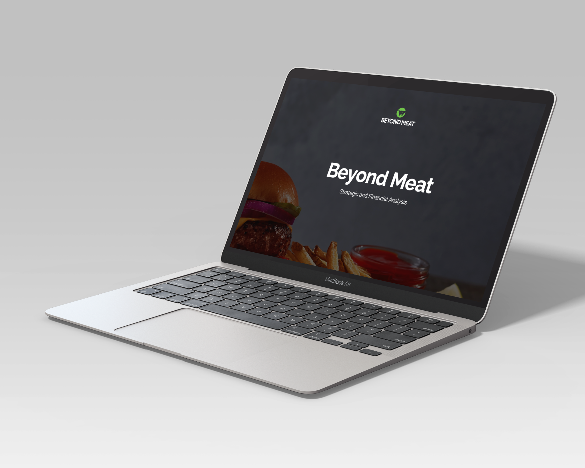 Beyond Meat Financial Report Zamora Design