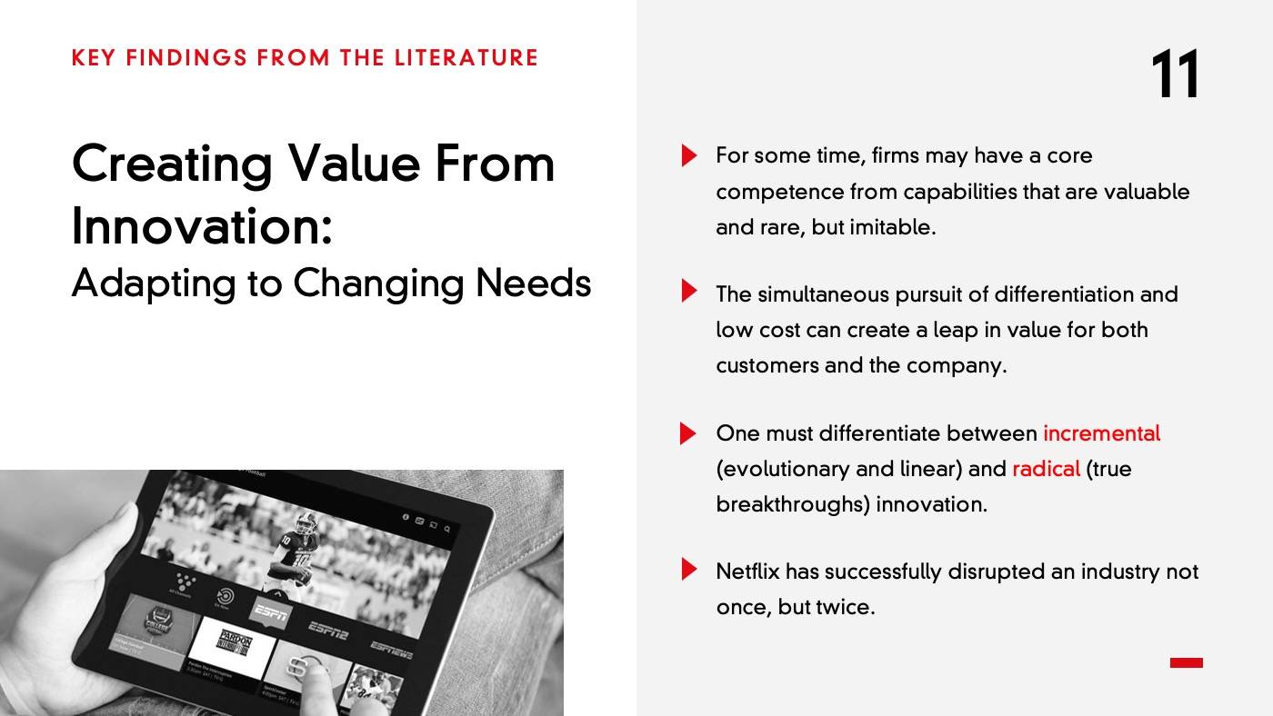 Netflix Strategic Analysis - Zamora Design