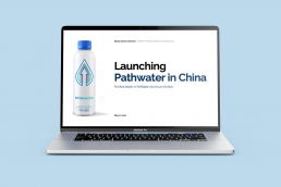 Launching Pathwater in China cover